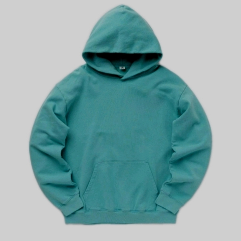 Sporty & Rich Studio Hoodie In Teal Green Men's Small